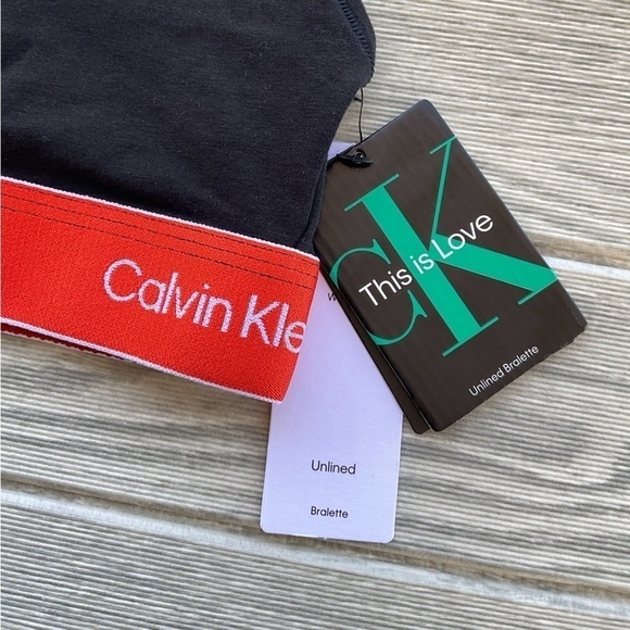 Calvin Klein This is Love Black Bralette - Picture 5 of 14